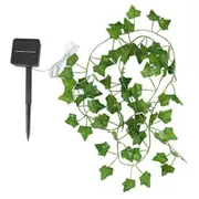10m 100 LED Solar Powered Ivy Fairy String Lights Garden Outdoor Wall Fence Light