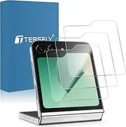 【3 Pack】T Tersely Screen Protector for Samsung Galaxy Z Flip 6/5 5G, 9H Tempered Glass Front Screen Protector