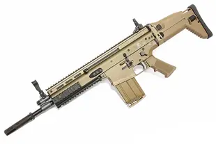 台南 武星級 CYBERGUN SCAR-H MK17 瓦斯槍 黑 授權刻字 ( BB槍模型槍狙擊槍卡賓槍M4 M16