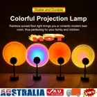 LED Sun Sunset Rainbow Projector Atmosphere Light Lamp USB Home DIY Gifts AUS NJ