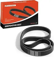 A-Premium Engine Serpentine Drive Belt Compatible with Toyota, Honda, GMC, Acura, Audi, Chevrolet, Daewoo, Geo, Kenworth, Lamborghini, Peterbilt, Pontiac, Volvo & White/GMC Cars - Accord, Corolla
