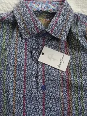 Robert Graham Sailing Shirt Men's Size L MSRP $198