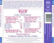 BACH: GUITAR TRANSCRIPTIONS NEW CD