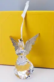 NEW IN BOX SWAROVSKI 5657008 Christmas Holiday Magic White Gold Angel Ornament