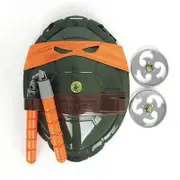 Ninja Turtle Super Hero Cosplay Costume Birthday Party Favors For Kids-r orange