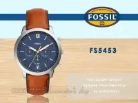在飛比找Yahoo!奇摩拍賣優惠-CASIO 時計屋 FOSSIL 手錶 FS5453 三眼石