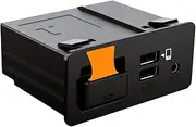 Mazda Wireless Carplay Retrofit Kit, TK78-66-9U0C OEM USB Hub Fits to MZD Connect System Compatible with Mazda 2/3/6/CX3/CX5/CX9/MX5 2014-2020(Only Supporting Wireless Carplay NO Android Auto)