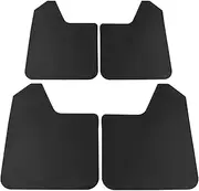 Car Mud Flaps 4pcs Universal Fender Mud Car Auto Pickup Truck Plastics SUV Flaps Mudguards Splash Guards Splash Resistant Accessories