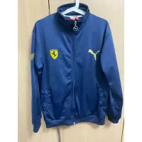 在飛比找蝦皮購物優惠-Puma Ferrari 法拉利 運動外套 二手 請看描述