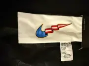 Nike Dry Wide Headband USA American Flag Swoosh OSFM NWT