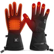 Heated Glove Liners, Upgraded Winter Gloves for Men Women Rechargeable Batter...