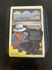 HOHNER Roadhouse Blues 5 Pack of Harmonica Set with Custom Carrying Case