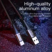 Baseus USB to TypeC Charger Cable Fast Charging Lead Data Cord for Samsung Phone