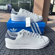 Adidas Stan Smith Primegreen White Collegiate Navy Women's Shoes Q47224 Size 5
