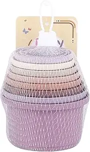 Stacking Cups for Rabbits | Safe Reusable Bunny Toys | Snack Cups, Enrichment Toys for Bunny, Hamster, Small Animals