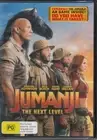 Jumanji The Next Level DVD Region 4 brand new & sealed