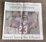 Devin Hester Chicago Bears Hall Of Fame - Chicago Tribune - February 8, 2024
