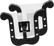 GREENADSCAPE 2pcs Slipper Hanging Rack No Punch Draining Holder for Bathroom Adhesive Space Saving Slipper Storage Shelf Design for Shoes