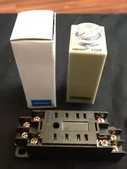 Timer H3Y-2 DC 12V 10m 10min 0-10min base socket New Minute b8