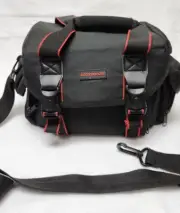 Commander Camera Case, Black, Large DSLR Gadget Cloth Bag