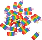 Milisten Mini Ice Cream Pens 25pcs Ice Ballpoint Pens Novelty Office Stationery Sensory Writing Tools