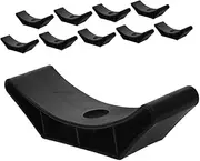 Happyyami Dumbbell Rack Dumbbell Holder Bar Cushion for Weightlifting Small Weight Rack Dumbbell Storage
