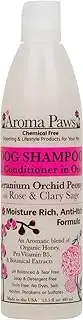 Aroma Paws Luxury Dog Shampoo and Conditioner, Moisture Rich Formula, Geranium Rose Sage