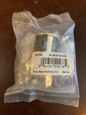 DRIVE IN BALL CATCH satin nickel finish 204784 New!