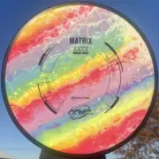 Brand New MVP Neutron Matrix - 179g - Custom Dyed Multicolor Disc Golf Disc