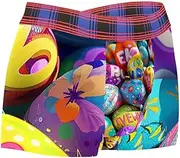 [KQNZT] Mens Underwear Boxer Briefs, Men's Underwear Briefs, Easter Egg Flower