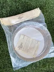 ⭐️The Pampered Chef Flat Flan Pan Set⭐️Two 10" inch Tin Steel Tinned Pie Plate⭐️