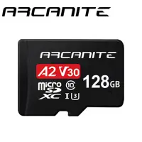 在飛比找Yahoo奇摩購物中心優惠-ARCANITE MicroSDXC U3 V30 A2 1