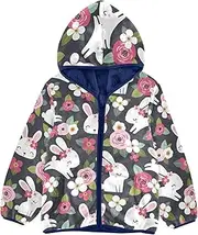 [Caihoyu] Boys Sherpa Jacket Baby Girl Zip Up Sweatshirt Toddler Girl Fleece Jacket