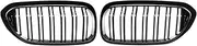Glossy Black Car Front Kidney Grille Grill Compatible For 5 Series M5 G30 G31 G38 520i 530i 540i 2017-2020 2-Slat Front Bumper Grill