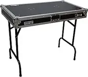 Harmony Audio HCTABLE Portable 36" Wide DJ Workstation Table 30" Height