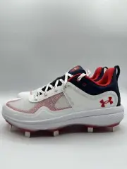 Under Armour Womens Glyde USA Softball Cleats Size 7 Metal |3025104-100|