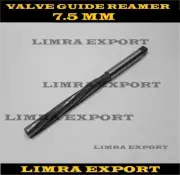 7.5MM Dia HSS Valve Guide Reamer 6" Inch Extra Long - Spiral Flutes Plastic Case