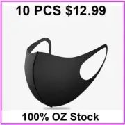 10x Washable Unisex Face Mask Mouth Masks Protective Reusable Summer Mask