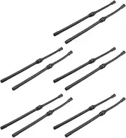 10X Black Oil Hose Pipe Fit for Chainsaw 4500 5200 45Cc 52Cc 58Cc MT-9999 Plastic Oil Hoses Pipes Tool Part