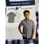 COSTCO FRENCH TOAST 襯衫 兩件 男童 短袖 上衣 代購 好市多 6歲 7歲