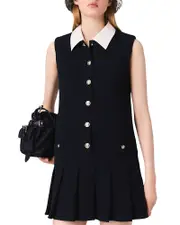 Maje Tweed Mini Dress
