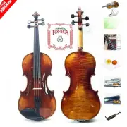 ^ Andreas Gagliano Violin Outfit 4/4-1/2 VN402K-B Education +Pack Tonica Strings