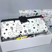 Doodlz Coloring Wallet - Penguin DIY ARTS & CRAFTS Kids Money Holder w/ Markers