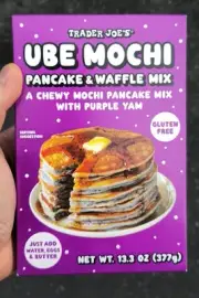 Trader Joe’s Ube Mochi Pancake & Waffle Mix Gluten-Free Exp 09/26