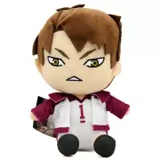 New Sitting Wakatoshi Ushijima Jacket HAIKYUU!! 7 inch Plush (Great Eastern) S3