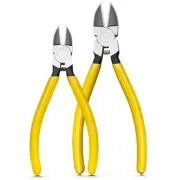 Wire Cutters Set, Ultra Sharp Small Side Cutter Clippers with Spring Loaded, ...