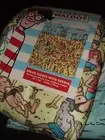 Wheres Waldo? Picture Hunt Beach Sun Bathers Fleece Throw Blanket Book Style NEW