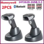 2PCS Honeywell Voyager 1472G2D-2USB-5-C Bluetooth Cordless 2D Barcode Scanner