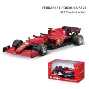 2021 F1 Charles Leclerc 16 Ferrari Scuderia Racing SF21 Diecast Car Model
