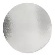 Round Aluminum To-Go Container Lids, Flat Lid, 9", Silver, Paper, 500/carton